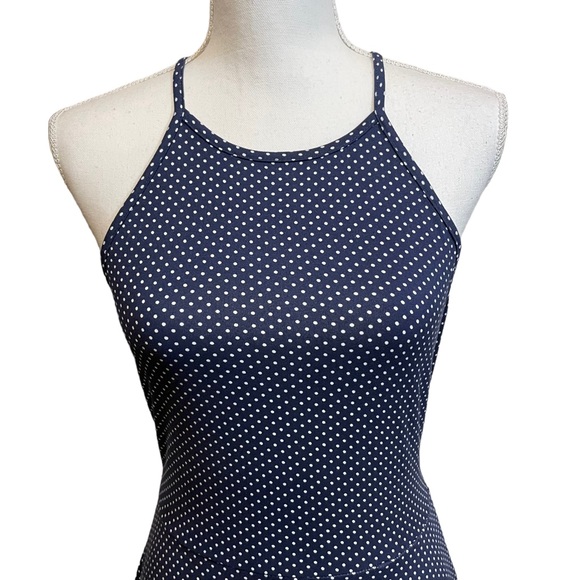 Everly for Francesca’s Navy Racerback Mini SunDress. Size M - Picture 5 of 7